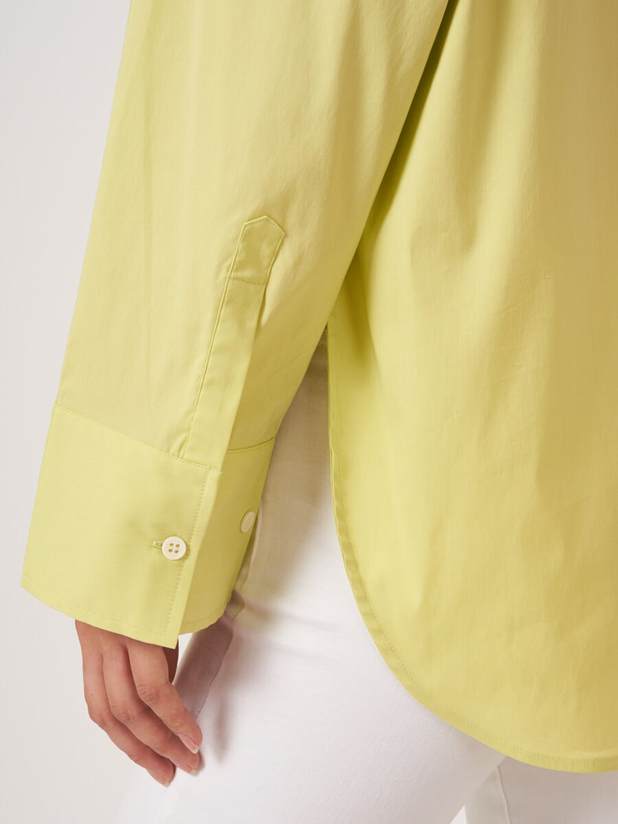 Repeat Cashmere Popeline Overhemd Met Borstzakken