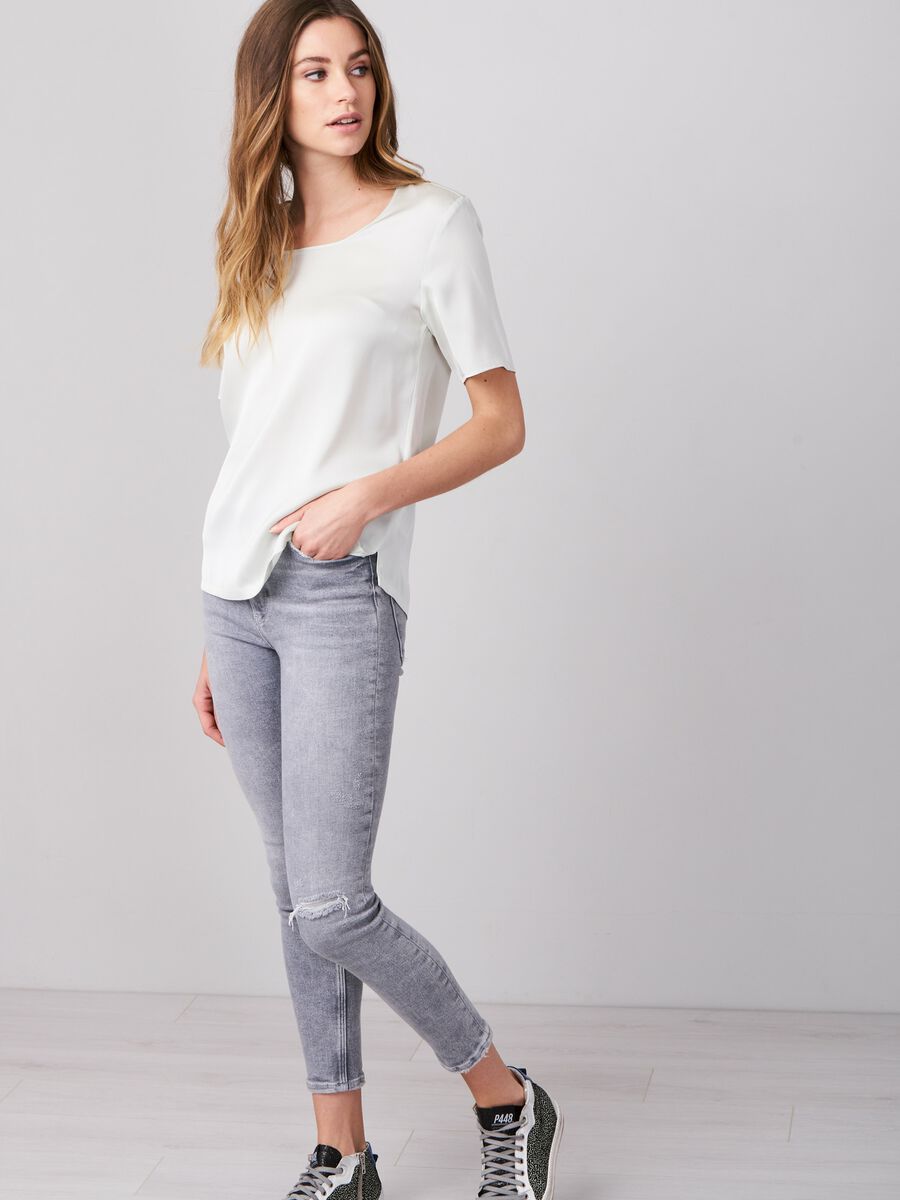Repeat Cashmere T-Shirt Van Zijde