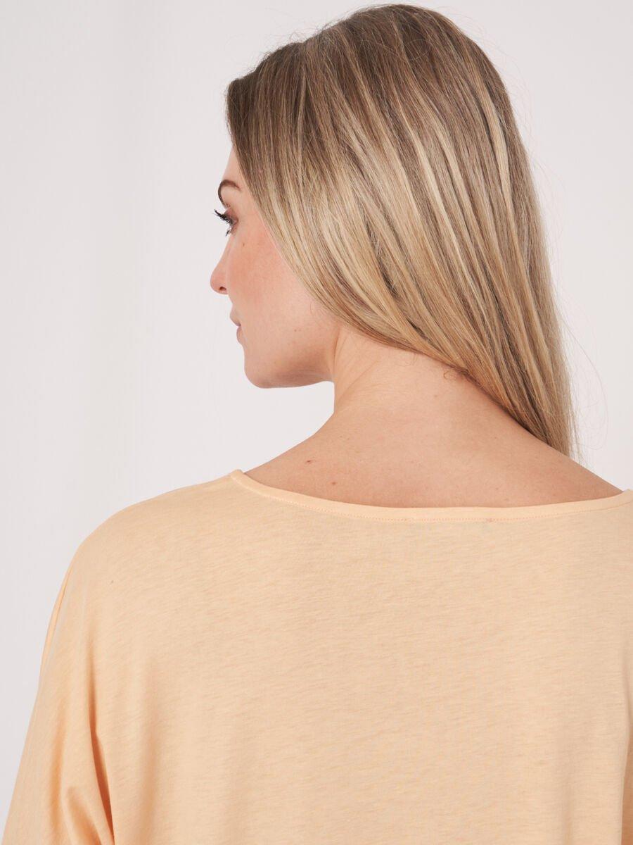 Repeat Cashmere Top Met 3/4 Vleermuismouwen