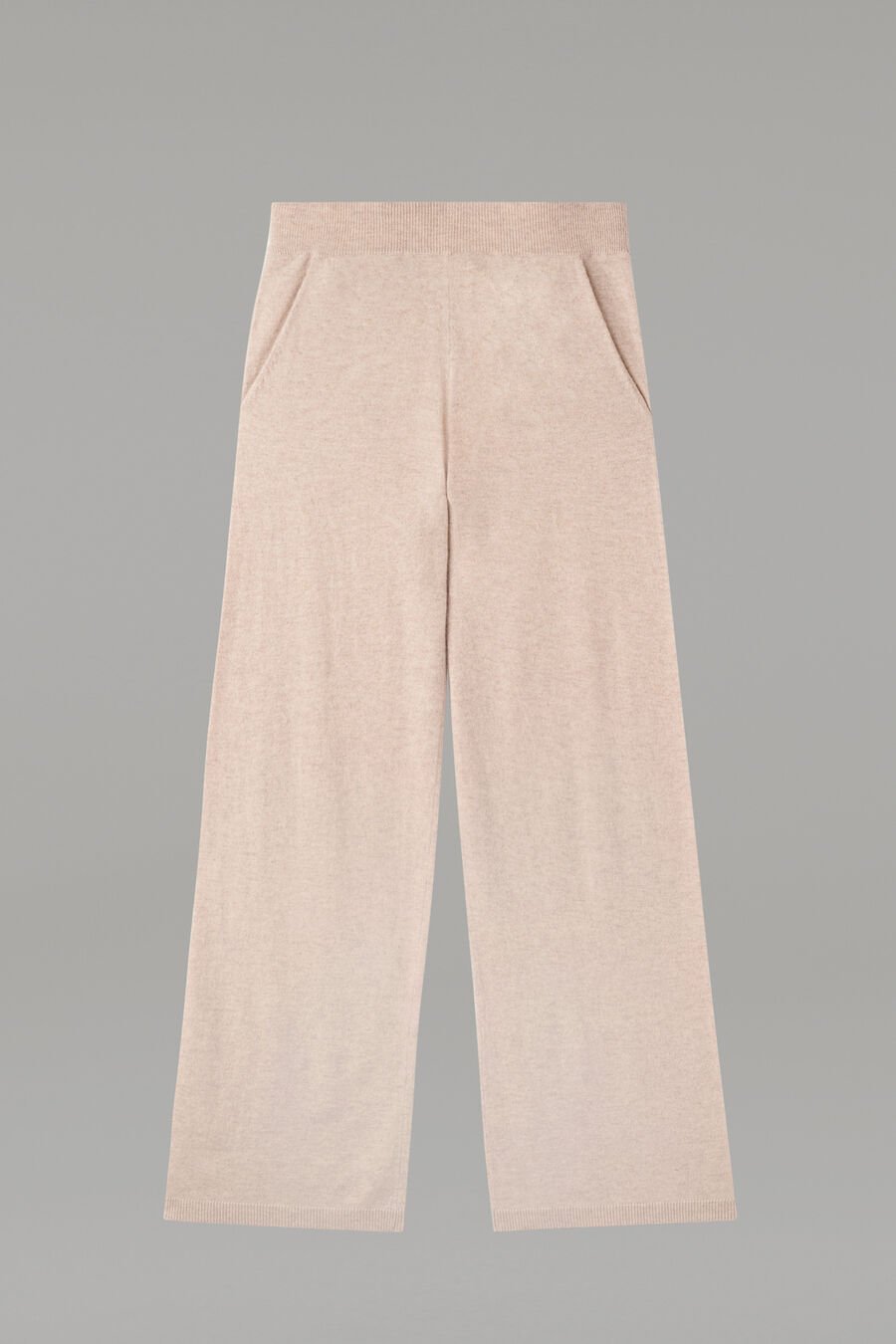 repeat cashmere Wijde cashmere broek