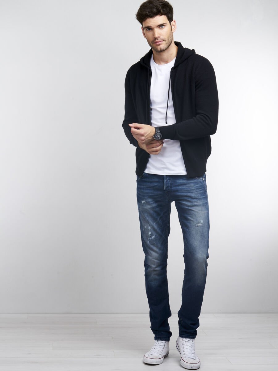 Repeat Cashmere Zip-hoodie Van Cashmere