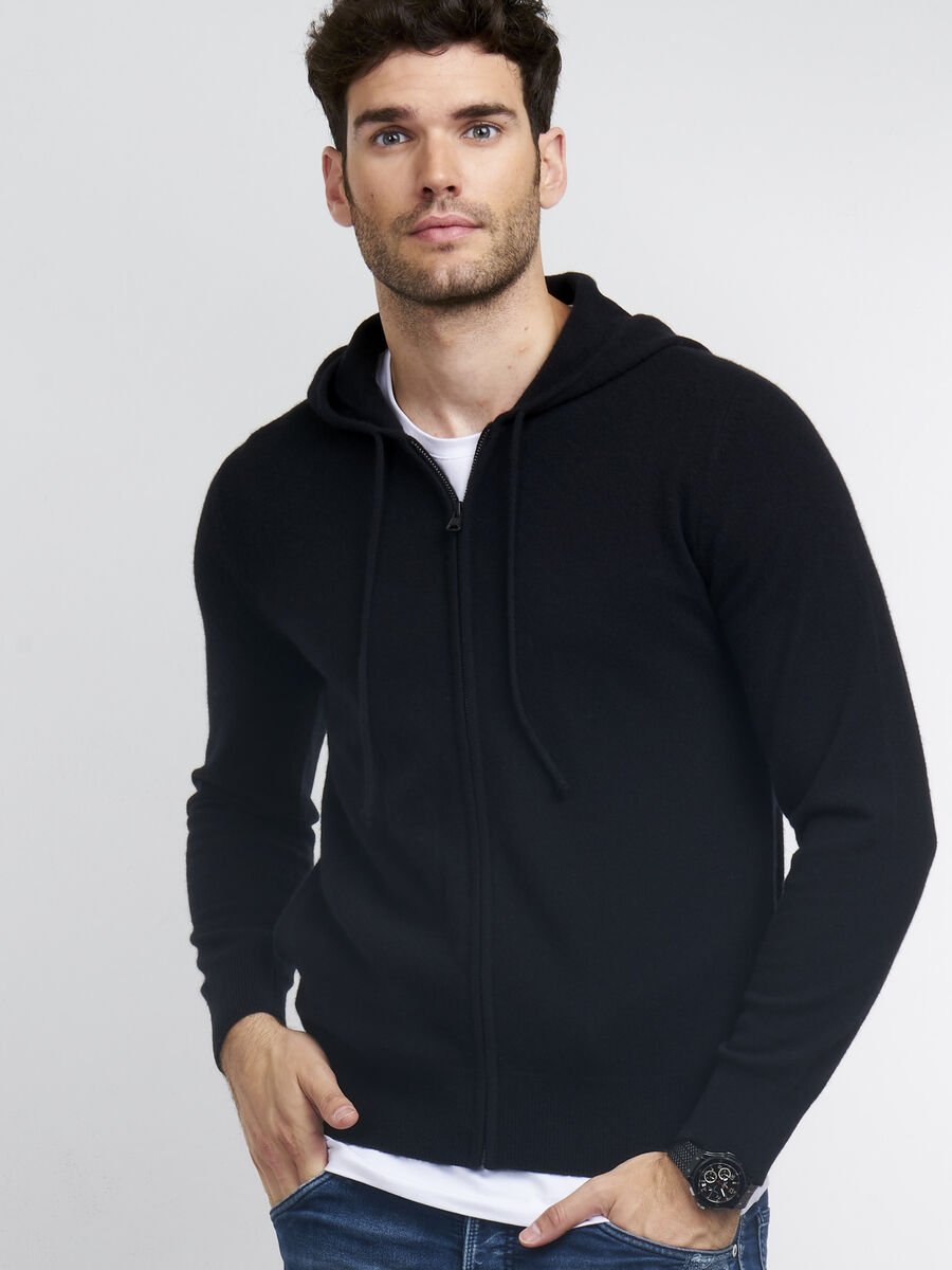 repeat cashmere Zip-hoodie van cashmere