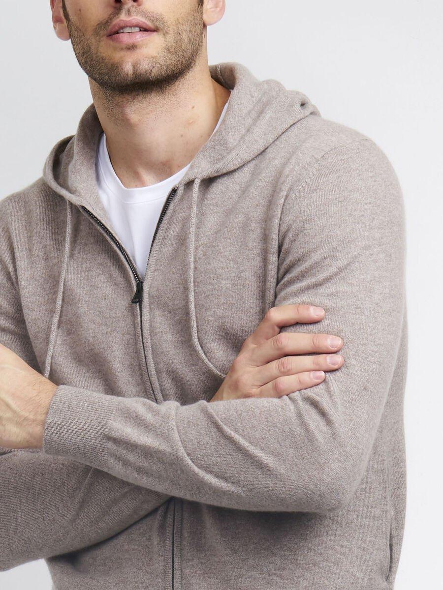Repeat Cashmere Zip-hoodie Van Cashmere