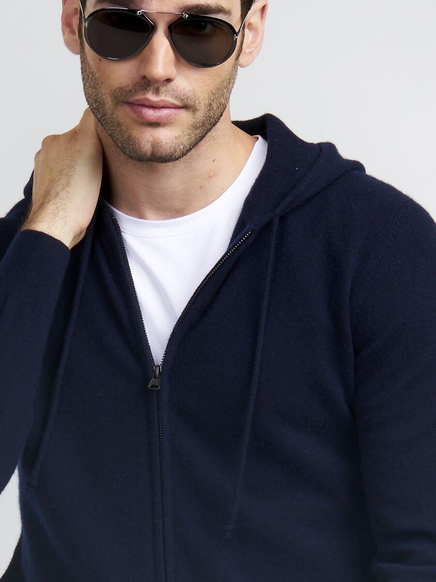 Repeat Cashmere Zip-hoodie Van Cashmere