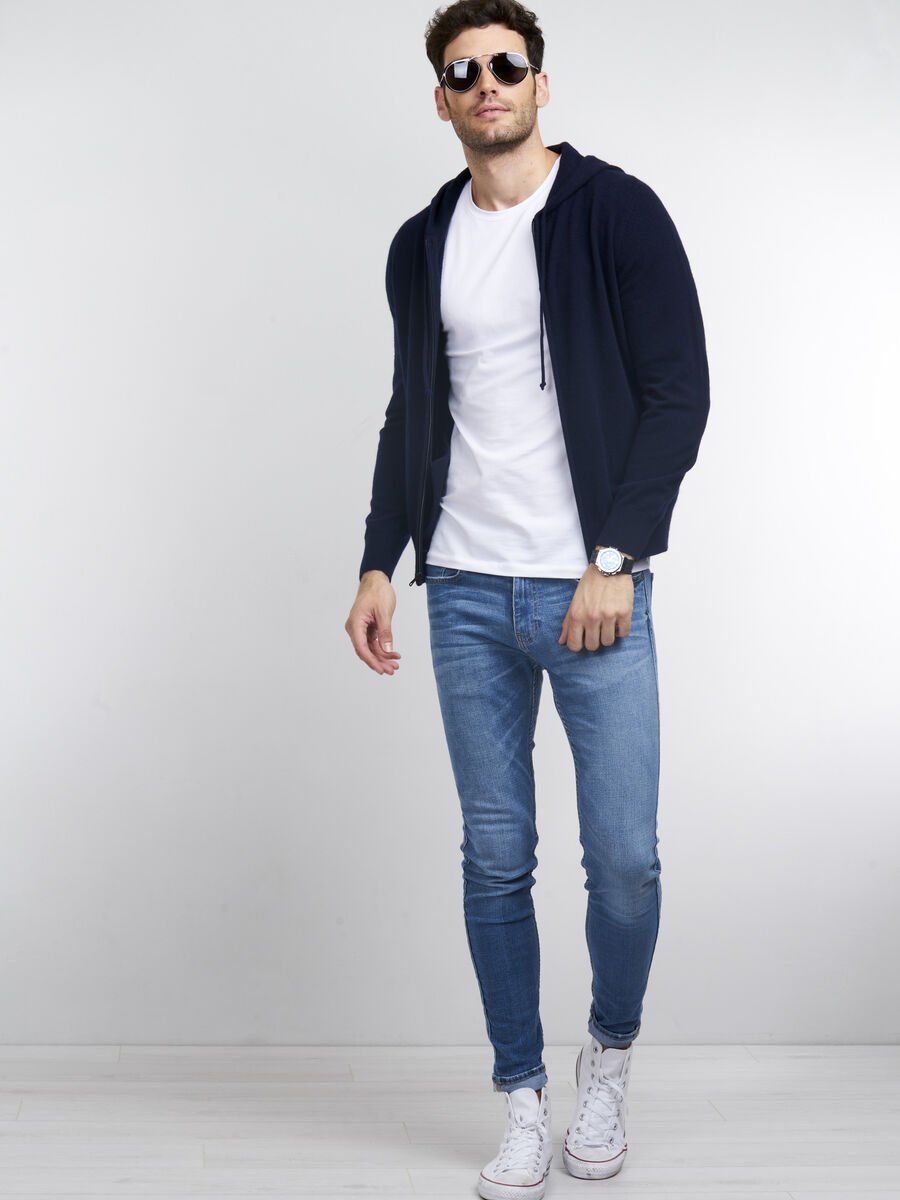 Repeat Cashmere Zip-hoodie Van Cashmere