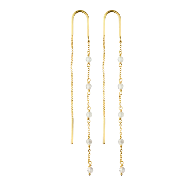 rituals Infinity Stone Chain Earrings