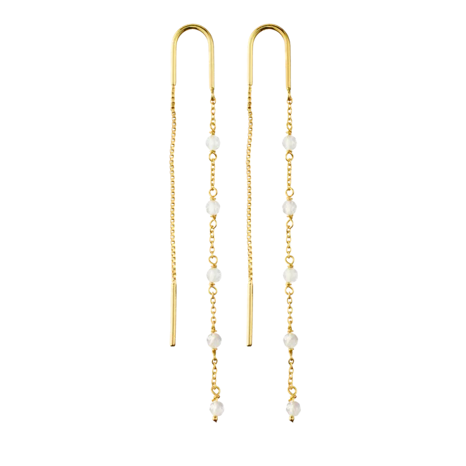 rituals Infinity Stone Chain Earrings