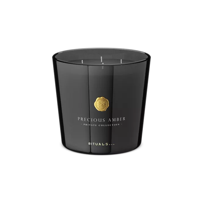 rituals Large Precious Amber Scented Candle