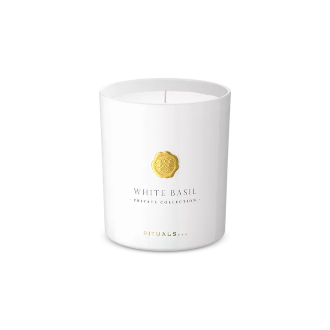 rituals White Basil Scented Candle