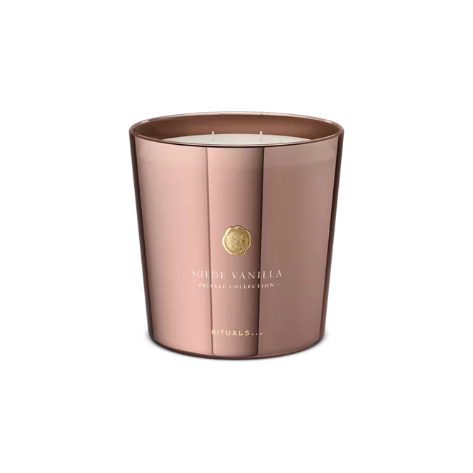 rituals XL Suede Vanilla Scented Candle