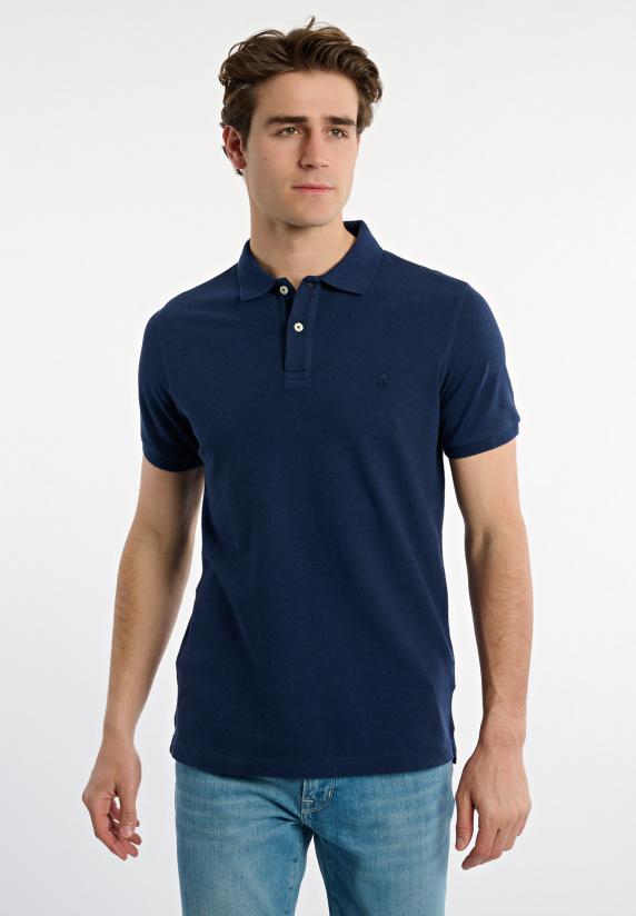 River Woods Custom Fit Basic Pima Katoen Polo Twilight Mix