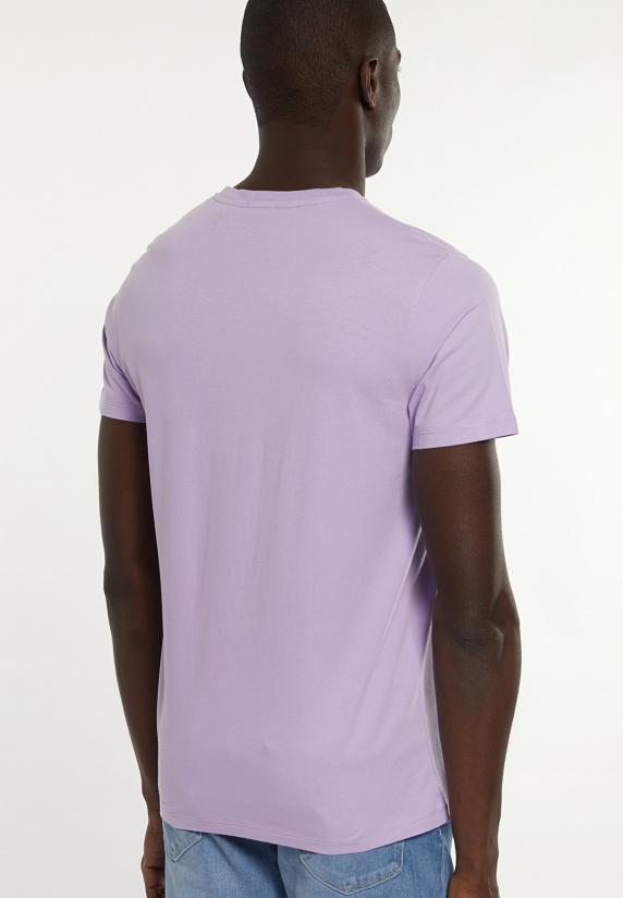 River Woods Custom Fit Basic Pima Katoen T-shirt Lavender