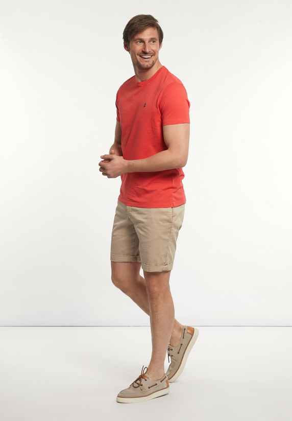 River Woods Custom Fit Basic Pima Katoen T-shirt Punch