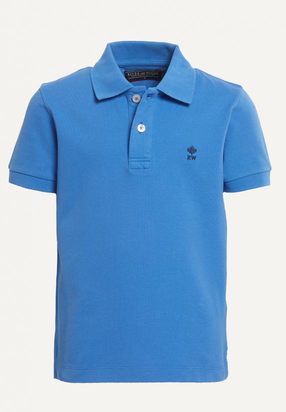 river woods Custom fit basic stretch polo olive mix SAZ