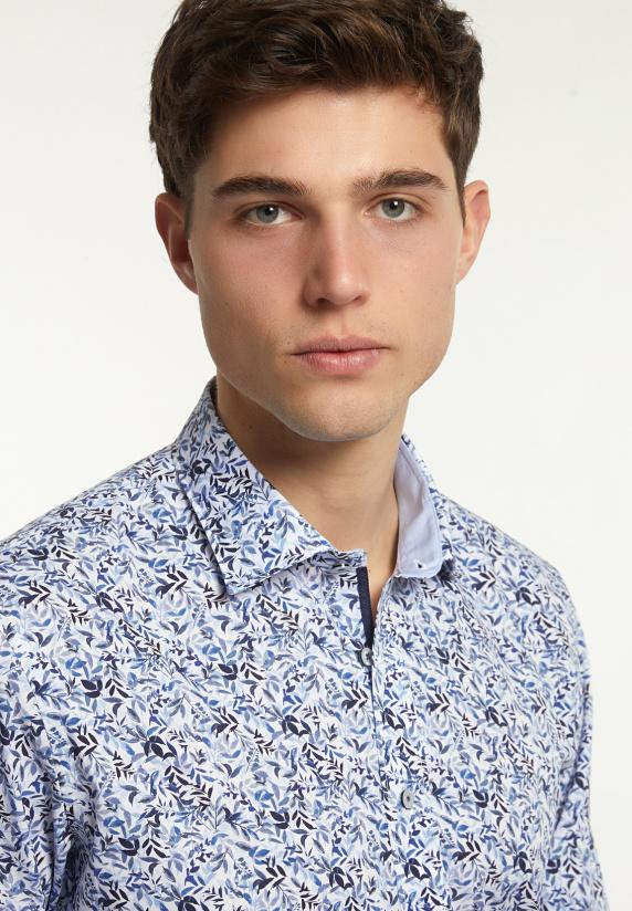 River Woods Custom Fit Comfort Stretch Fantasiehemd Multicolor