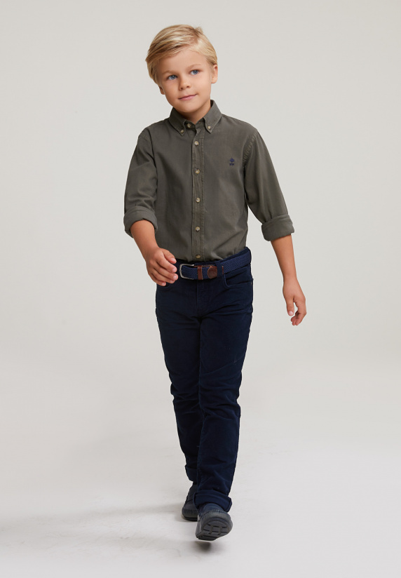 River Woods Custom Fit Katoenen Hemd Table Mountain