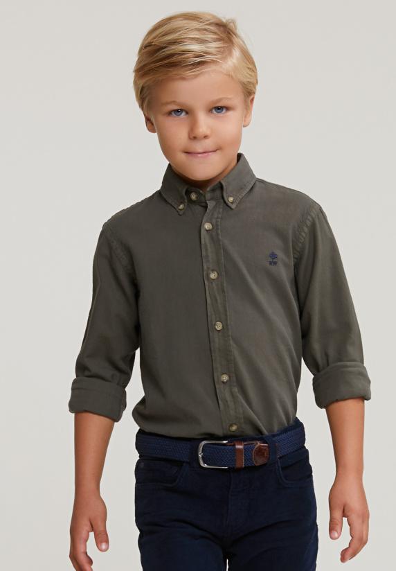 River Woods Custom Fit Katoenen Hemd Table Mountain