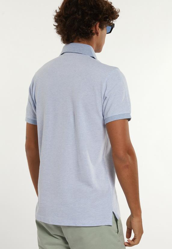 River Woods Custom Fit Lux Jaspe Piqué Polo Ice Mix