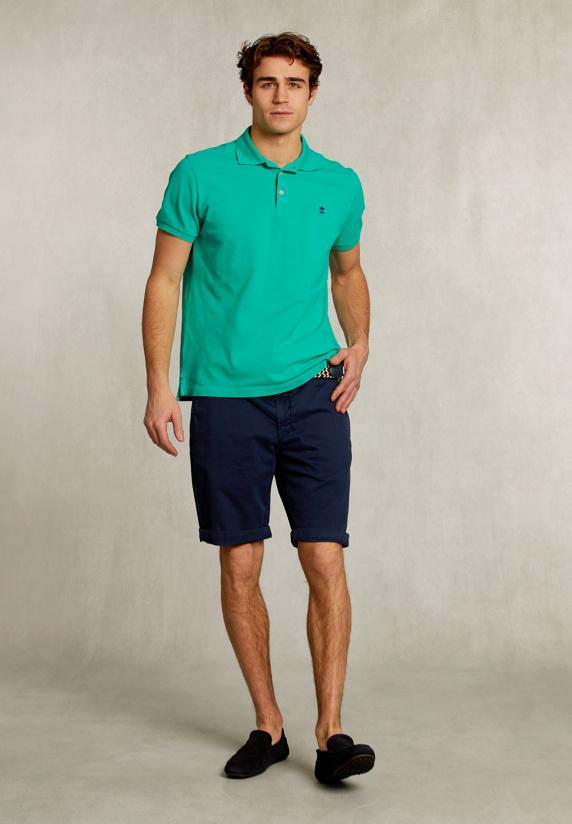 River Woods Custom Fit Pima Katoen Polo Moscow Mule