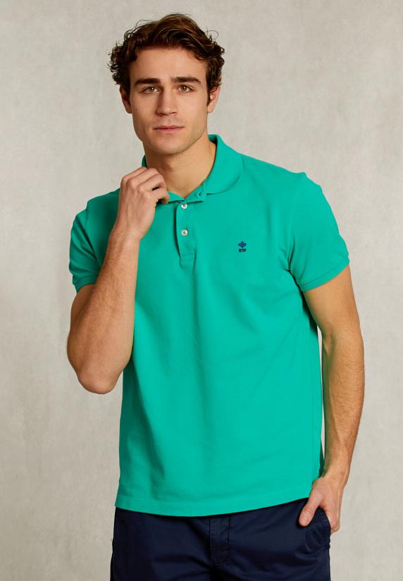 river woods Custom fit pima katoen polo moscow mule