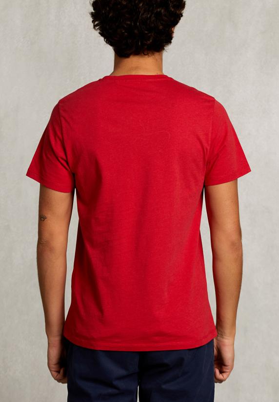 River Woods Custom Fit Pima Katoen T-shirt Bloody Mary Mix