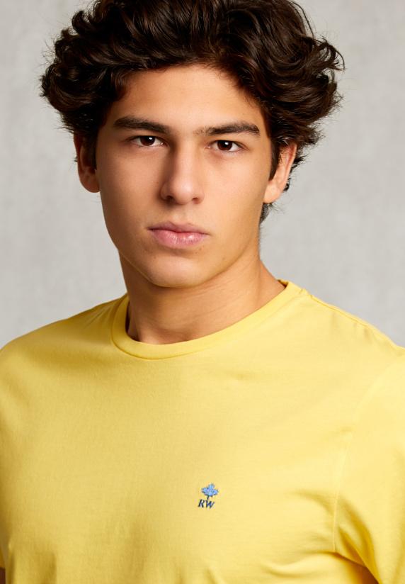 River Woods Custom Fit Pima Katoen T-shirt Butterfly