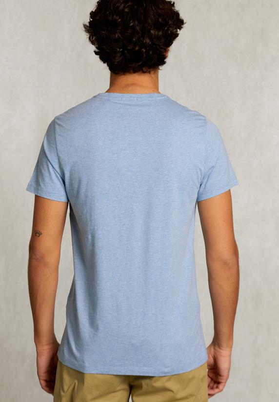 River Woods Custom Fit Pima Katoen T-shirt Dk Victoria Mix