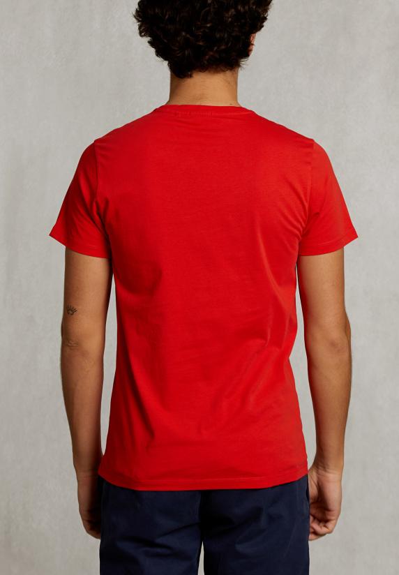 River Woods Custom Fit Pima Katoen T-shirt Kir Royal