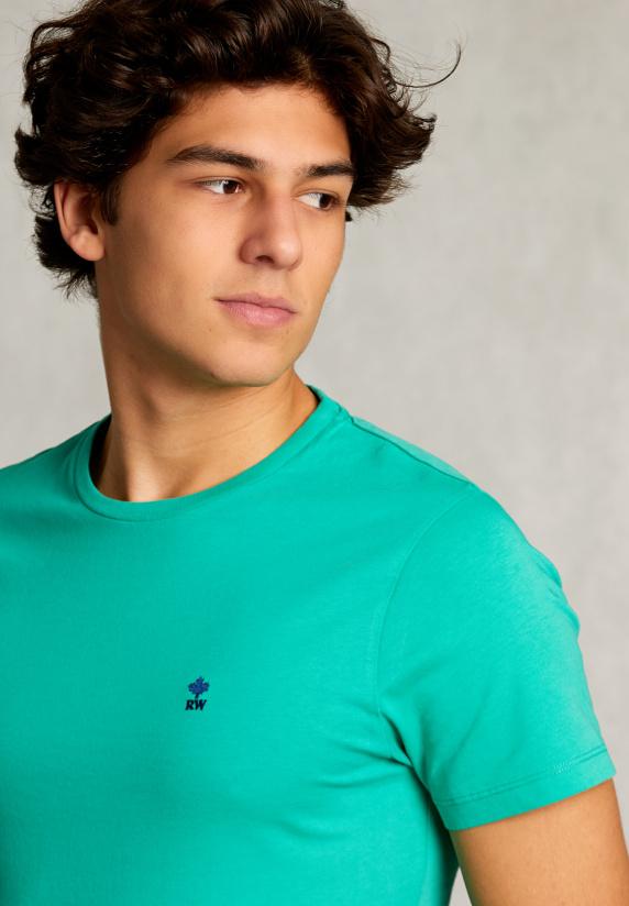 River Woods Custom Fit Pima Katoen T-shirt Moscow Mule