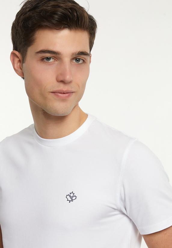 River Woods Custom Fit Techno T-shirt Korte Mouwen Wit