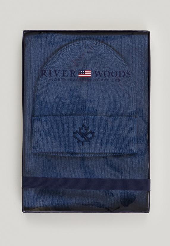 River Woods Doos Sjaal En Muts Light Night Mix Voor Heren