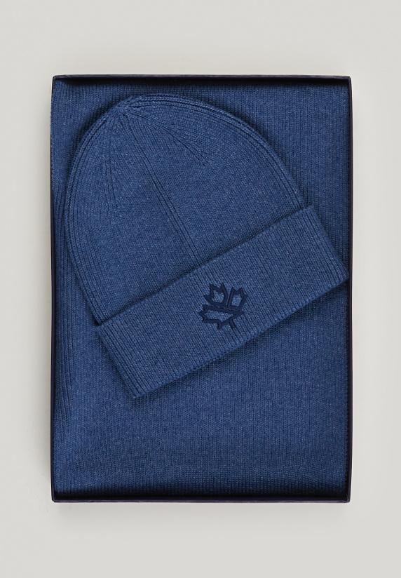 river woods Doos sjaal en muts light night mix voor heren