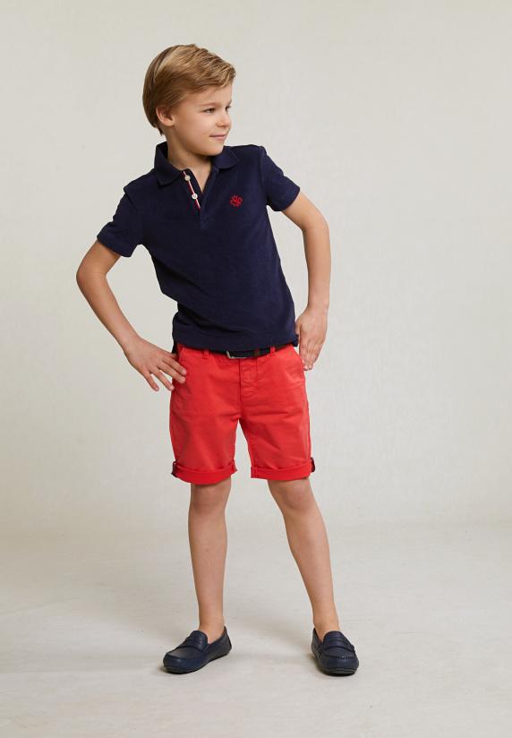 River Woods Katoenen Basic Chino Short Stretch Cosmopolitan