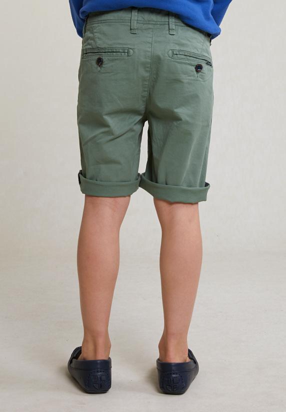 River Woods Katoenen Basic Chino Short Stretch Equator