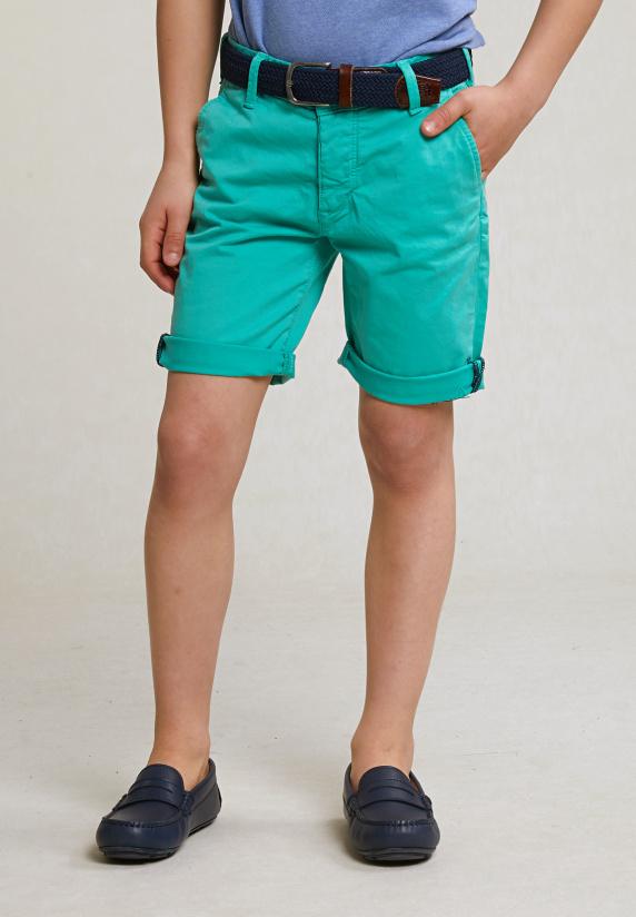 river woods Katoenen basic chino short stretch moscow mule
