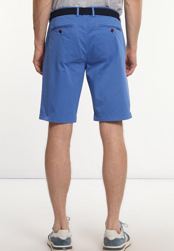 River Woods Katoenen Basic Chino Stretch Short Capri