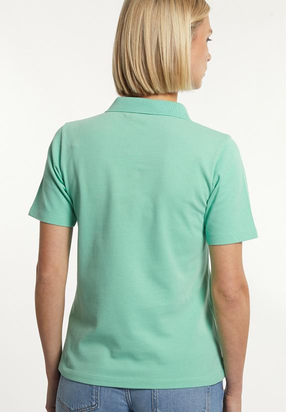 River Woods Katoenen Basic Polo Korte Mouwen Mintgroen