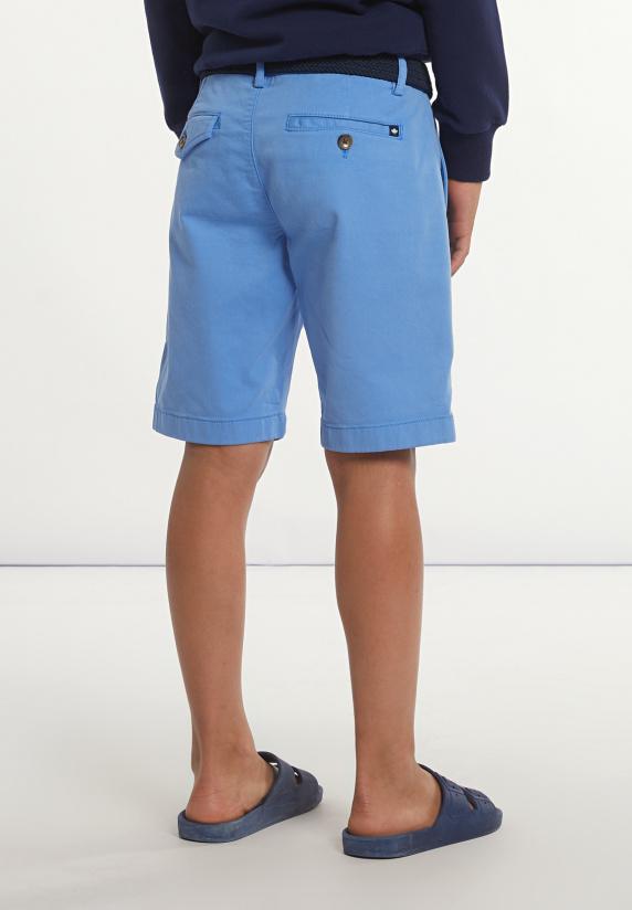 River Woods Katoenen Klassieke Comfortabele Short Soft Azure