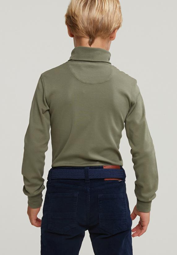 River Woods Katoenen Rolkraag T-shirt Lange Mouwen Fynboss