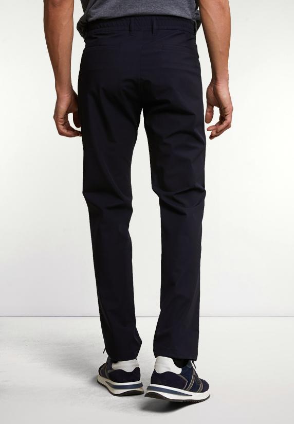 River Woods Lange Technische Stretch Broek Dark Navy