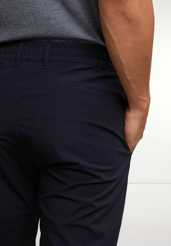 River Woods Lange Technische Stretch Broek Dark Navy