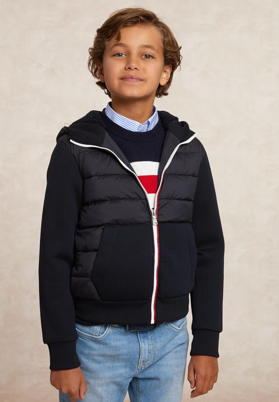 River Woods Neopreen Gewatteerde Jas Met Kap Admiral Blue