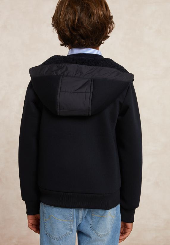 River Woods Neopreen Gewatteerde Jas Met Kap Admiral Blue