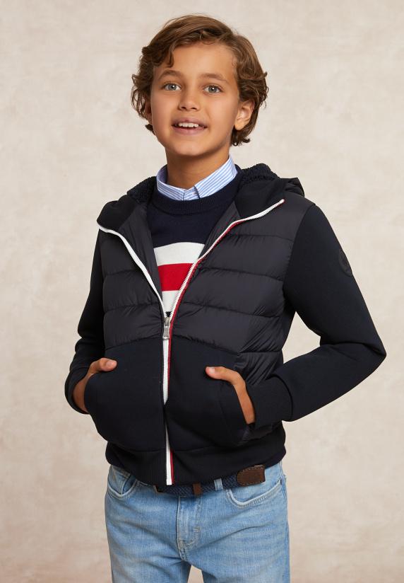 River Woods Neopreen Gewatteerde Jas Met Kap Admiral Blue