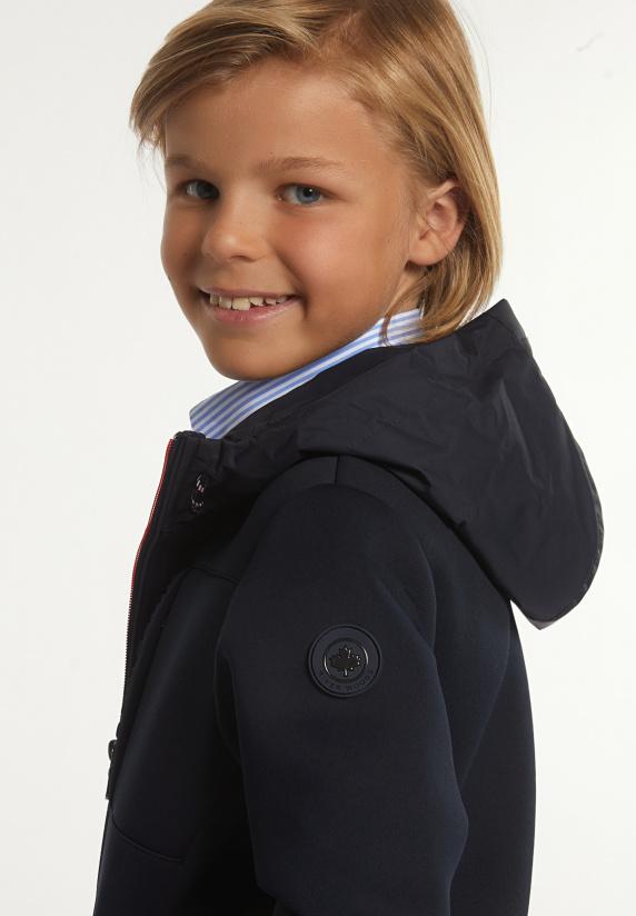 River Woods Neopreen Jas Met Kap Borstzak Navy Blue