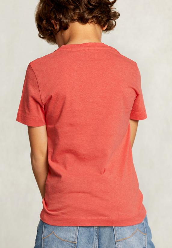 River Woods Normal Fit Basc T-shirt Dark Cosmopolitan