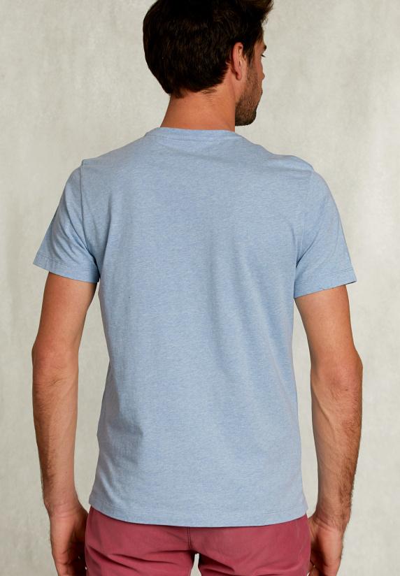 River Woods Normal Fit Basic T-shirt Dk Victoria Mix