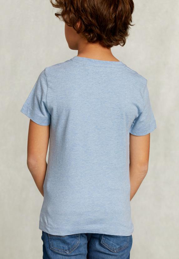 River Woods Normal Fit Basic T-shirt Dk Victoria Mix