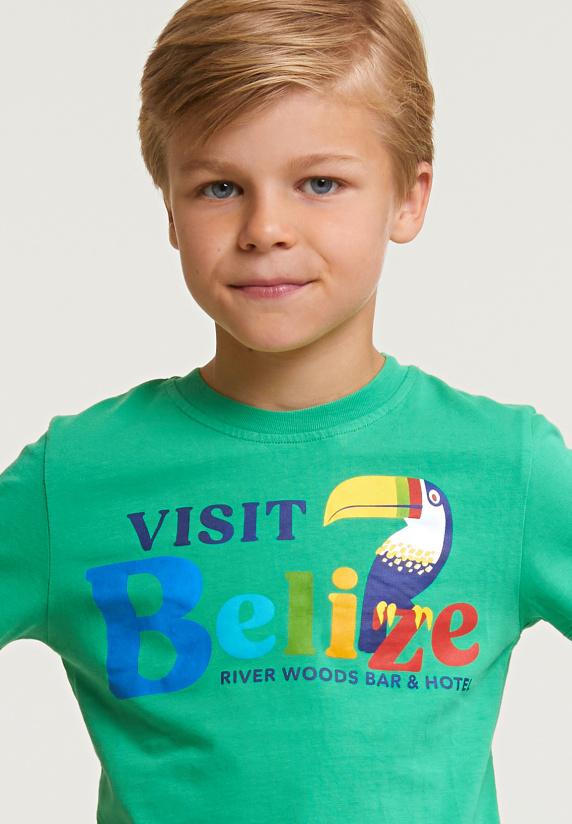 River Woods Normal Fit Basic T-shirt Korte Mouwen Apple