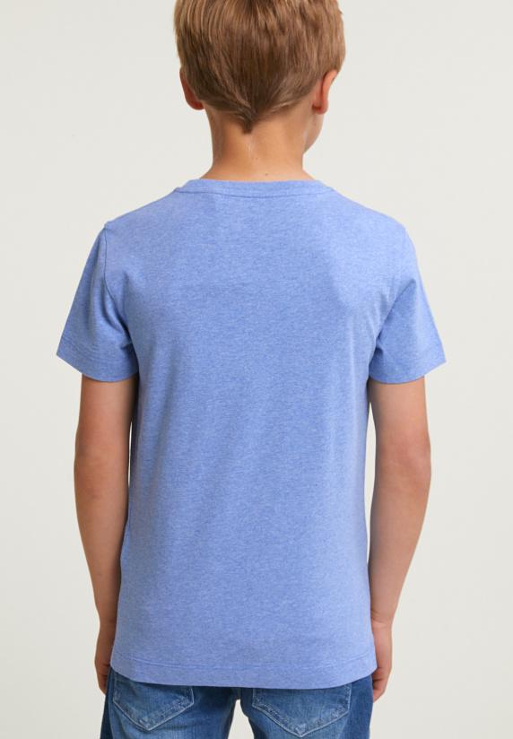 River Woods Normal Fit Basic T-shirt Korte Mouwen Hamptons Blue